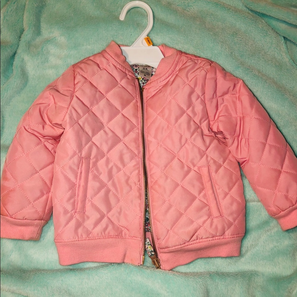 Toddler Girl Bomber Jacket